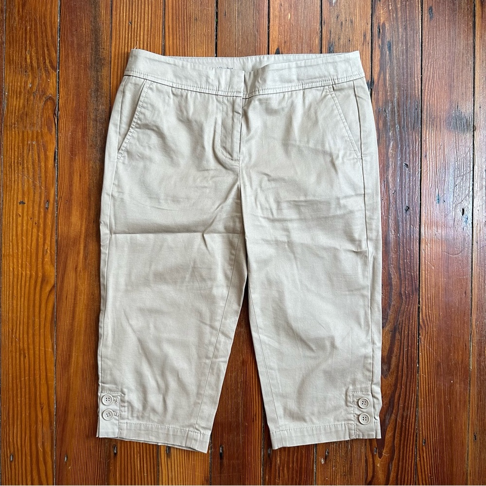Talbots Pedal Pusher pants 4P